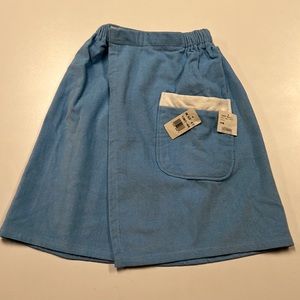 Men’s terry shower wrap